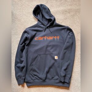 Mens Carhartt Rain Defender Midweight Logo Hoodie Medium